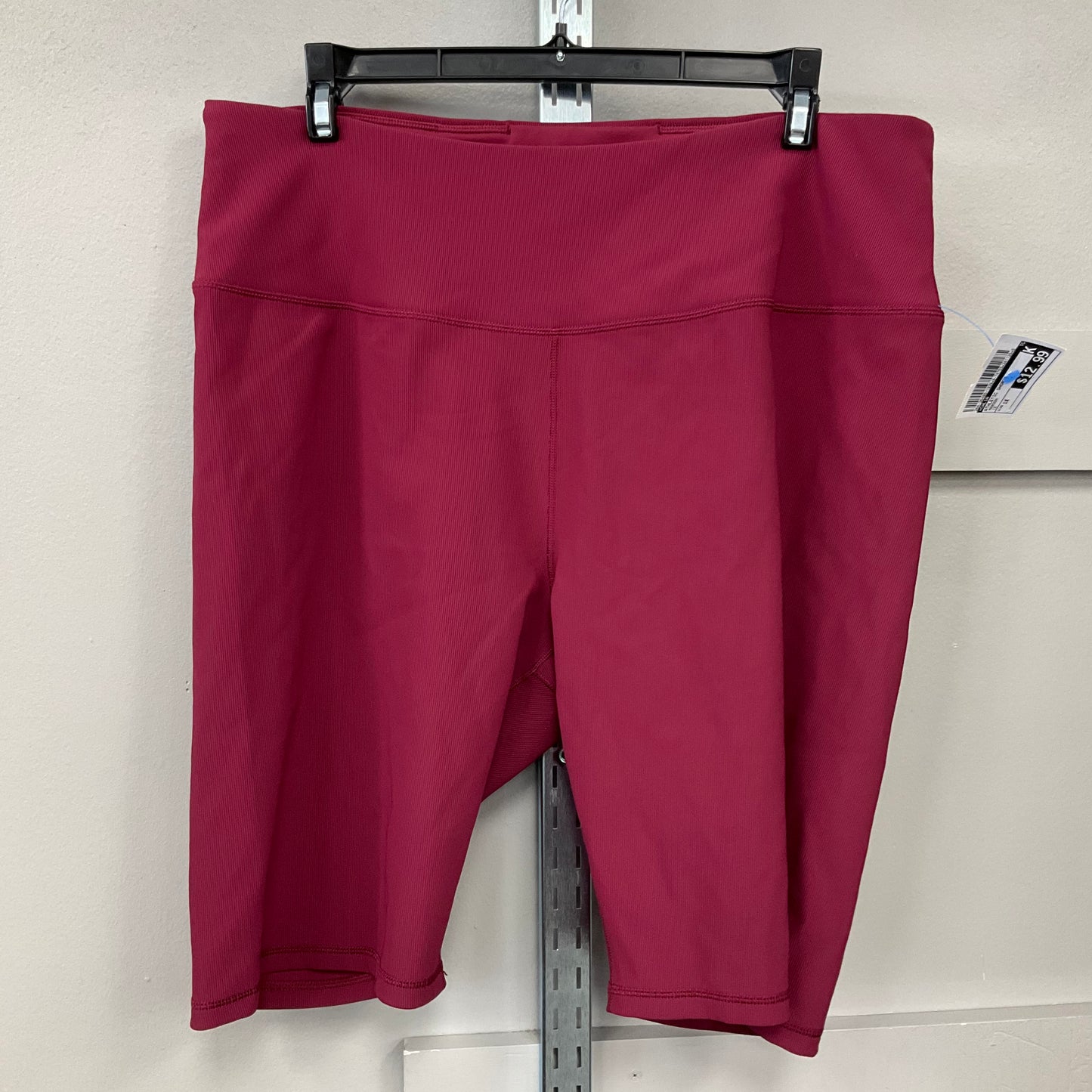 Athletic Shorts By Calia In Maroon, Size: 1x