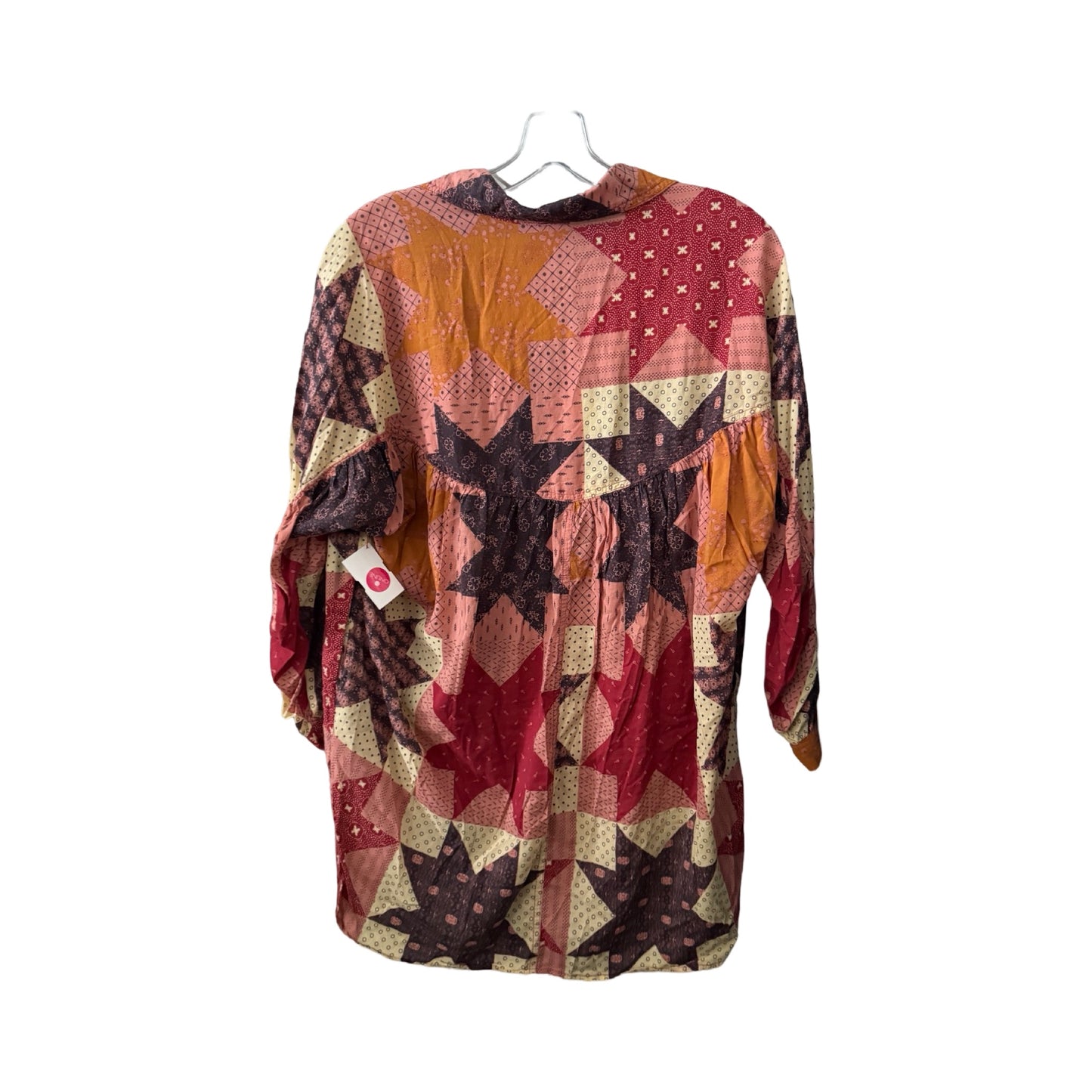 Top Long Sleeve By Free People In Multi-colored, Size: Xs