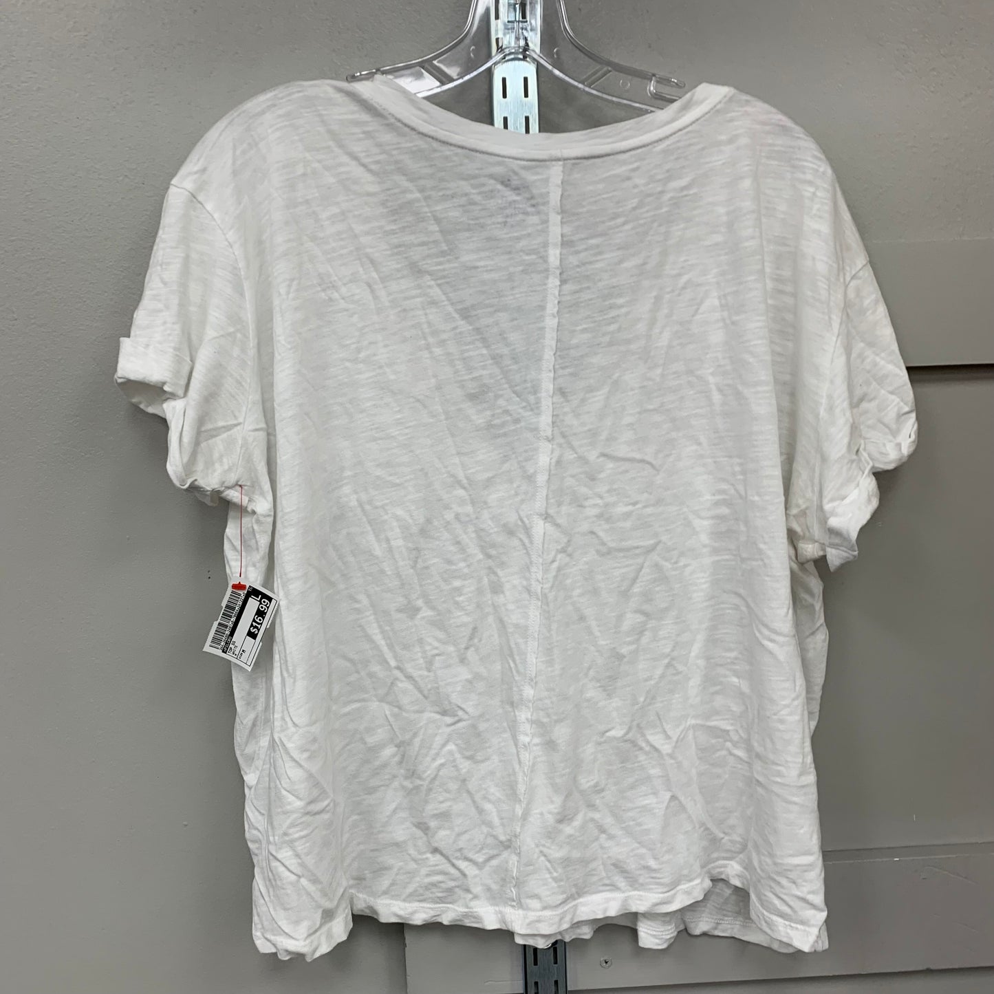 Top Short Sleeve By Pilcro In White, Size: M