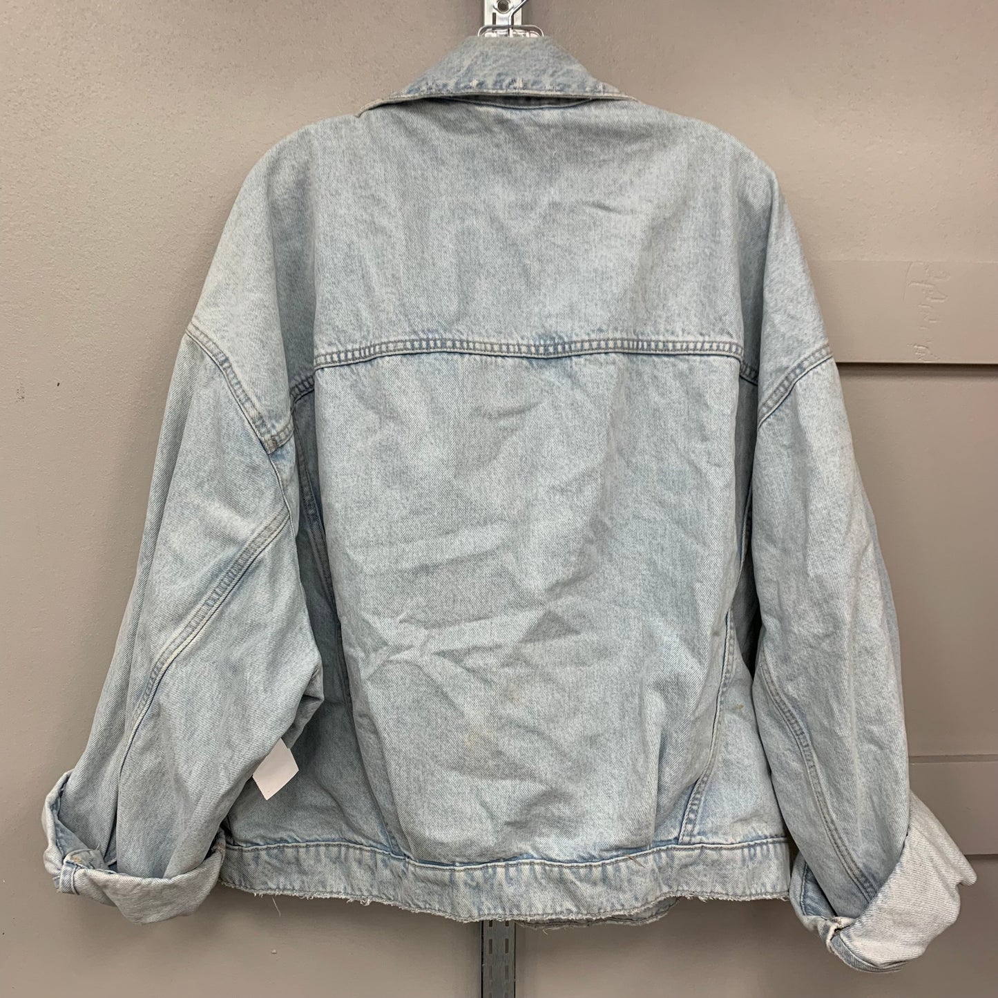 Jacket Denim By Zara In Blue Denim, Size: Xl