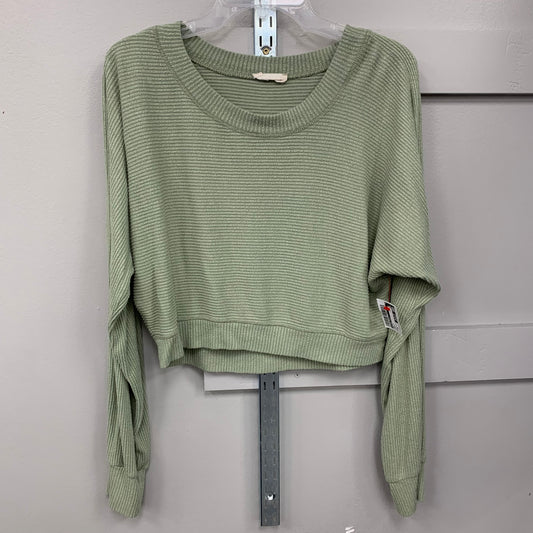 Top Long Sleeve By Altard State In Green, Size: M