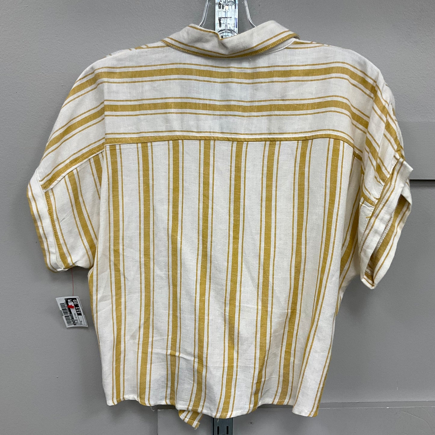 Top Short Sleeve By Altard State In Striped Pattern, Size: M