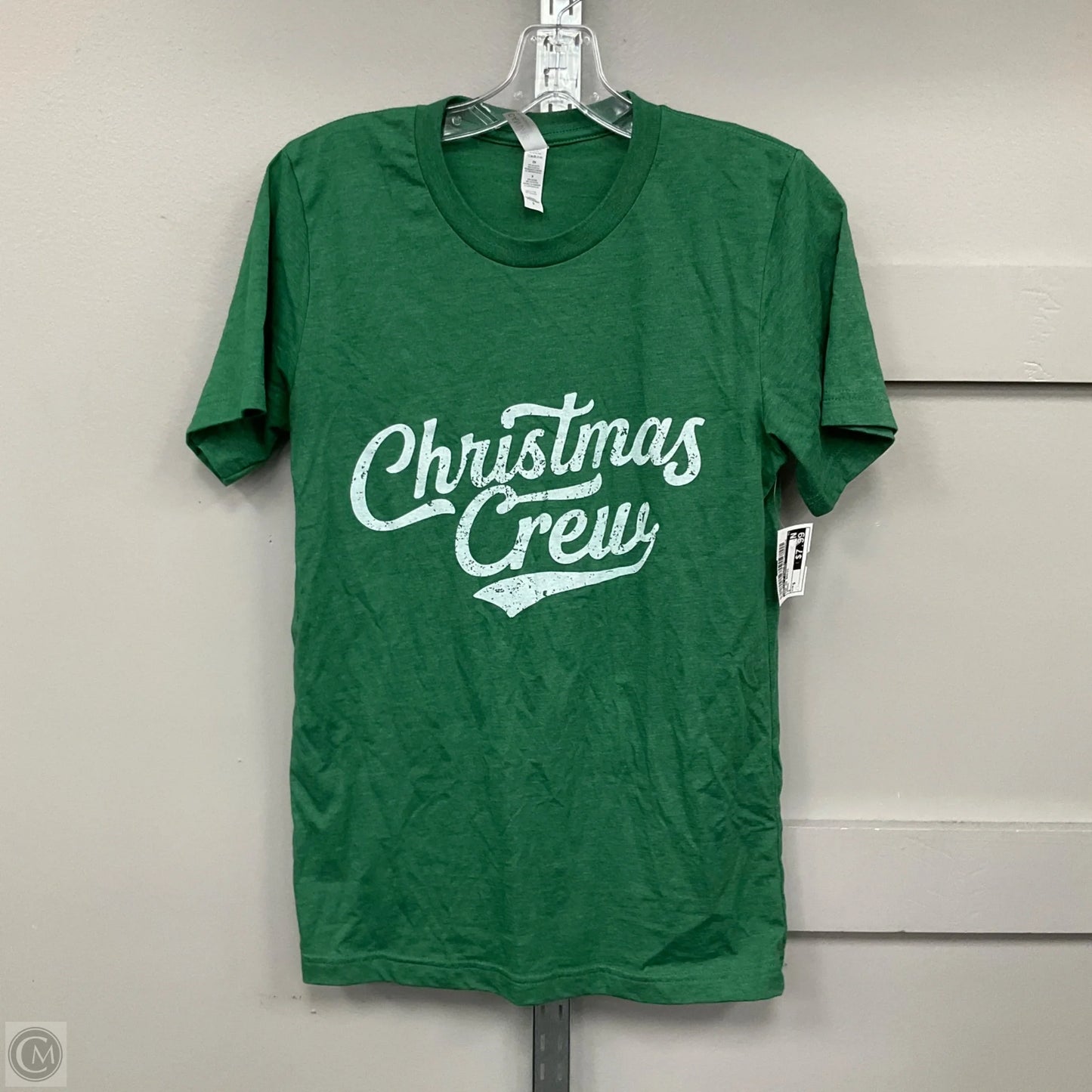 Top Short Sleeve Basic By Bella + Canvas In Green, Size: S