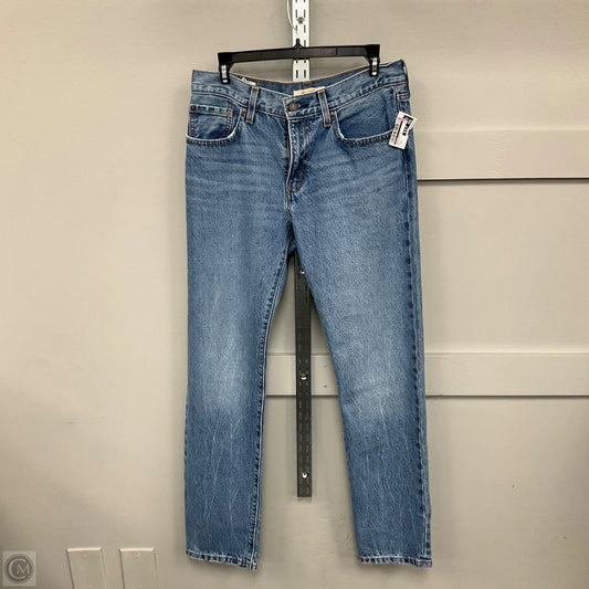 Jeans Straight By Levis In Blue Denim, Size: 6