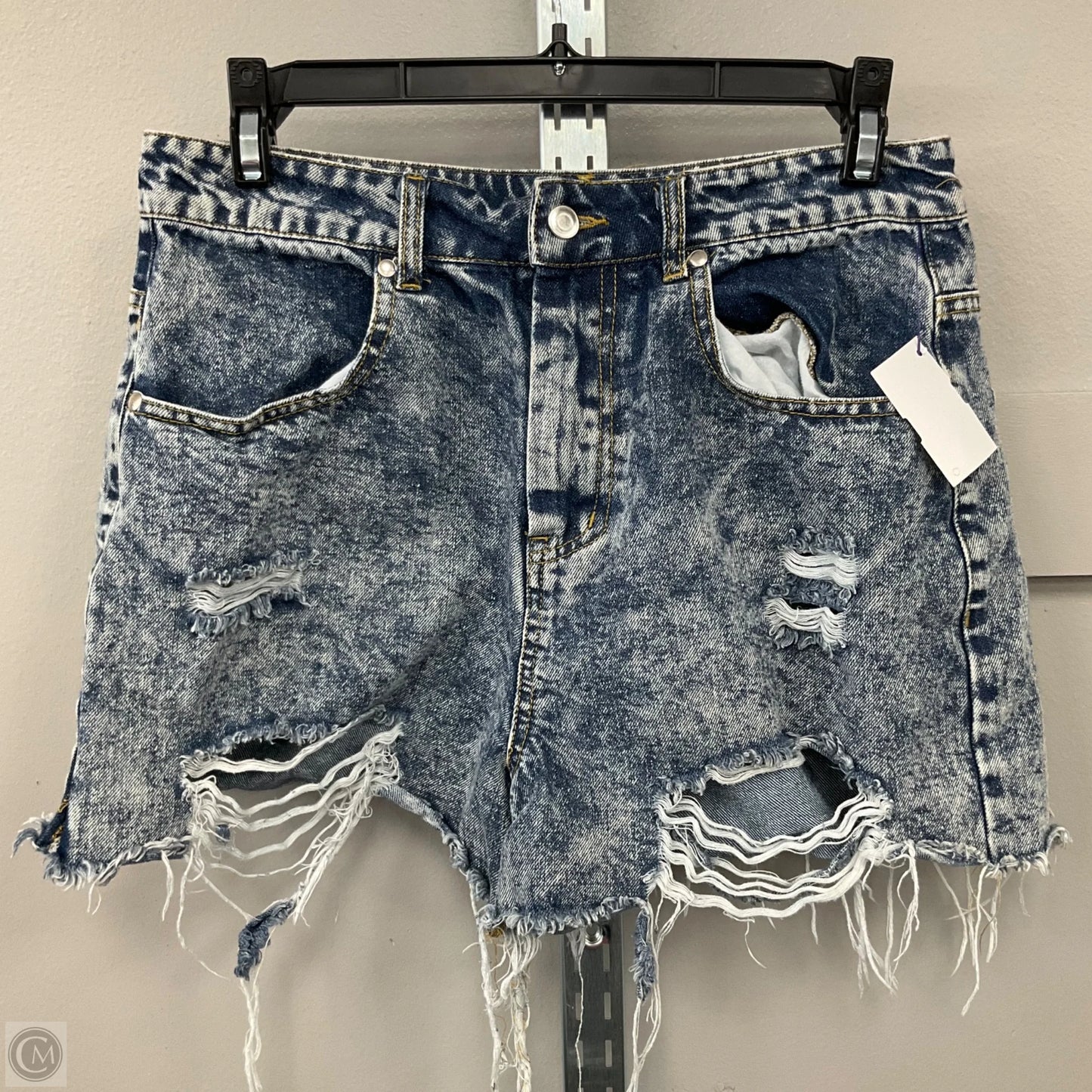 Shorts By Hyfve In Blue Denim, Size: M