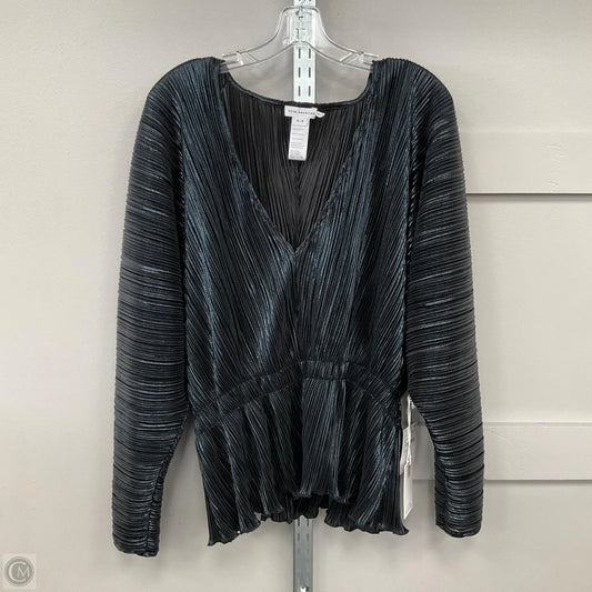 Top Long Sleeve By Good American In Black, Size: 2X