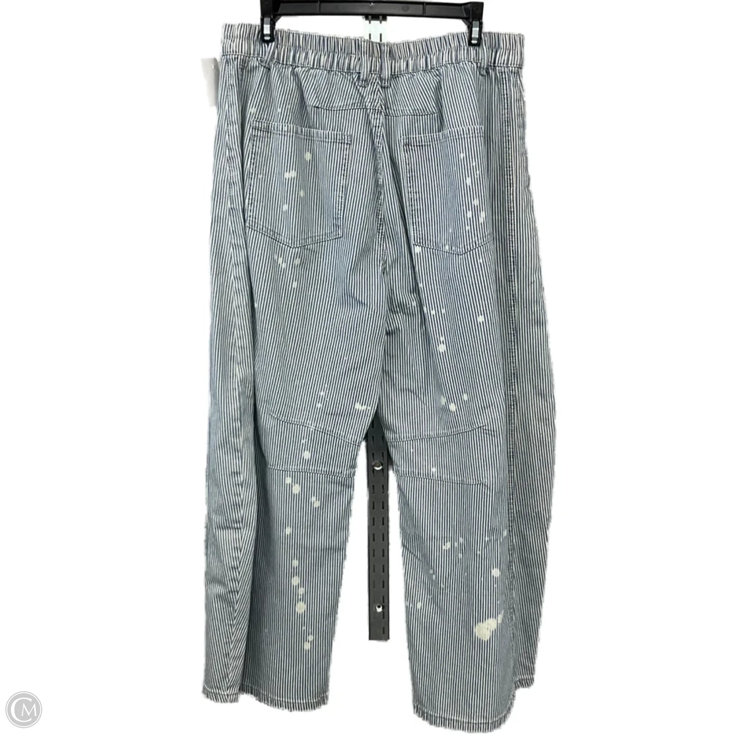 Pants Other By Blue Velvet In Striped Pattern, Size: Xl
