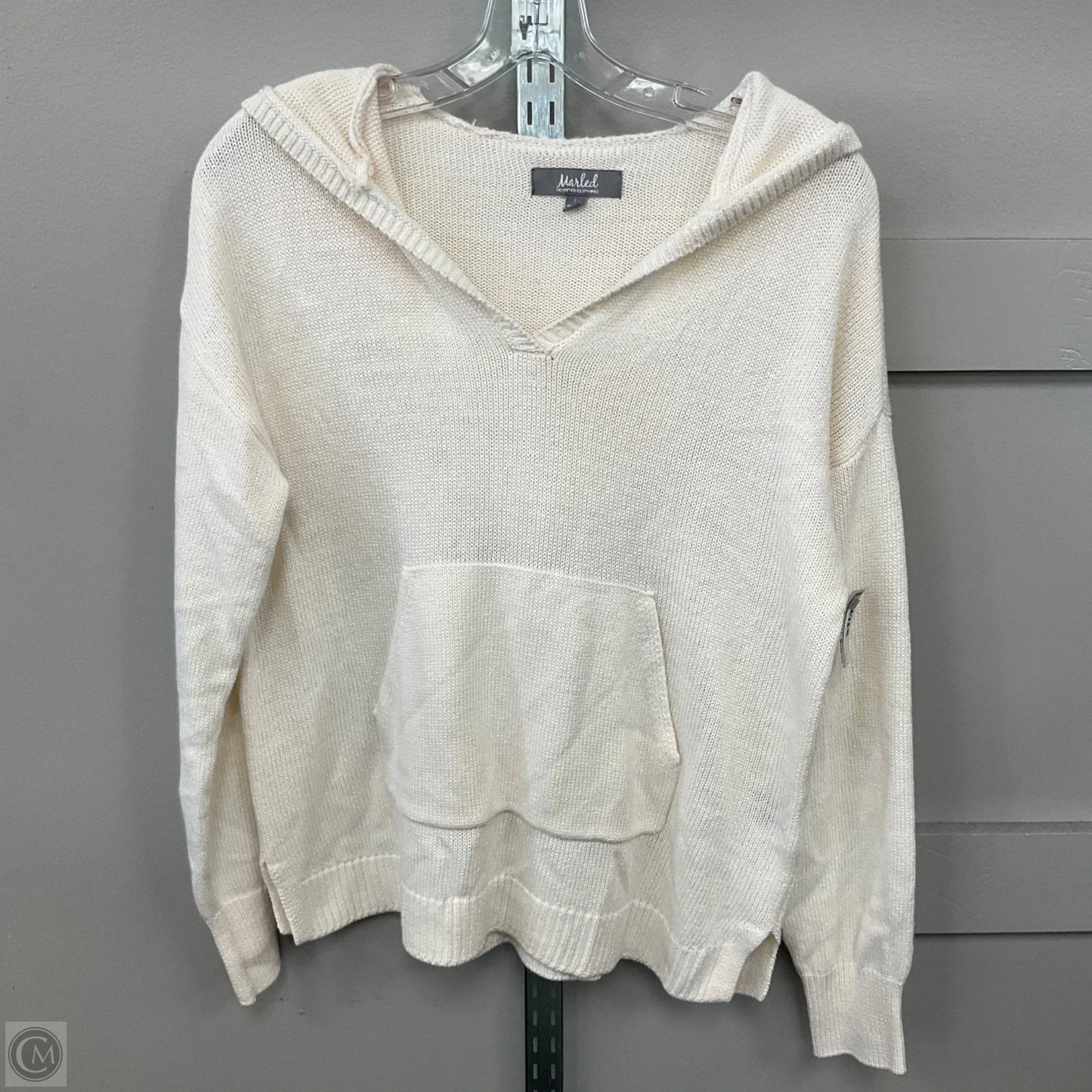 Sweater By Marled In Cream, Size: L