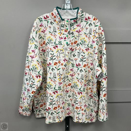 Sweatshirt Collar By Lands End In Multi-colored, Size: 2x