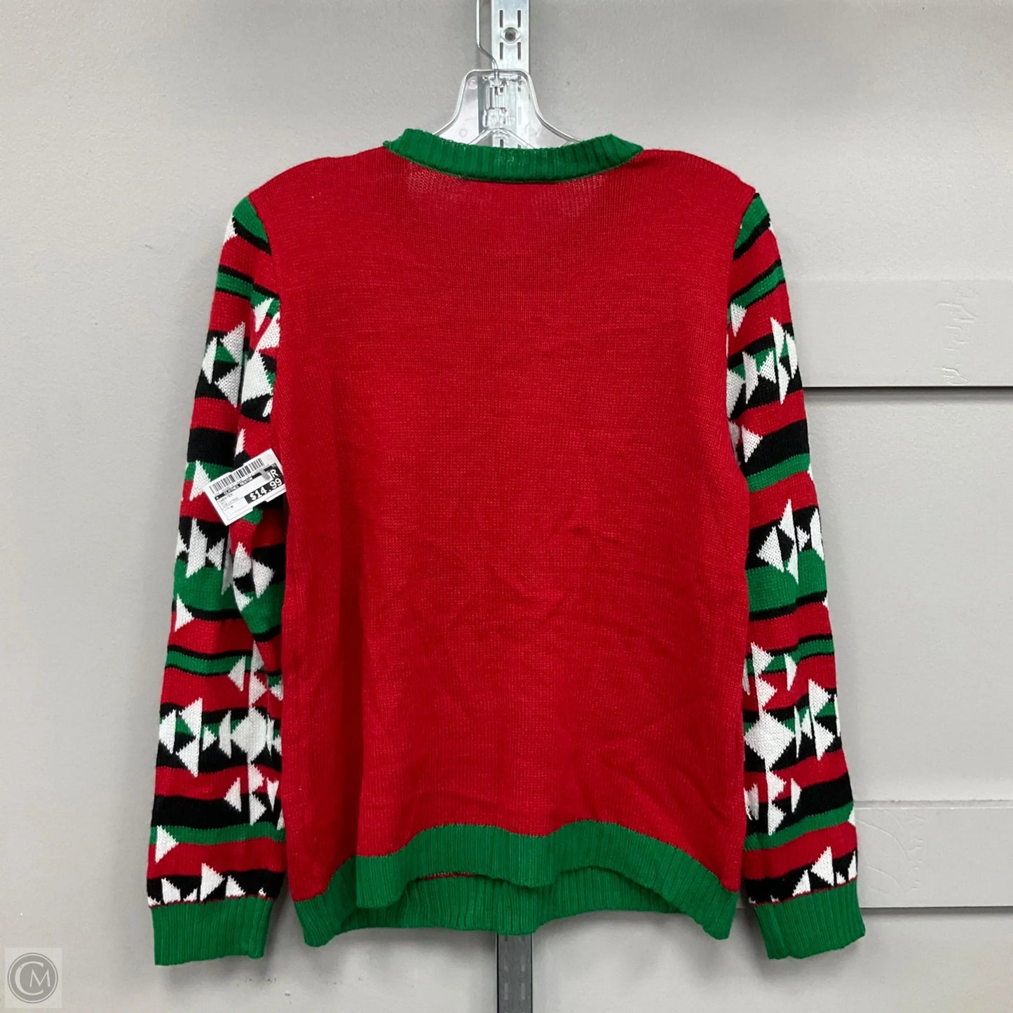 Sweater By Clothes Mentor In Red, Size: M