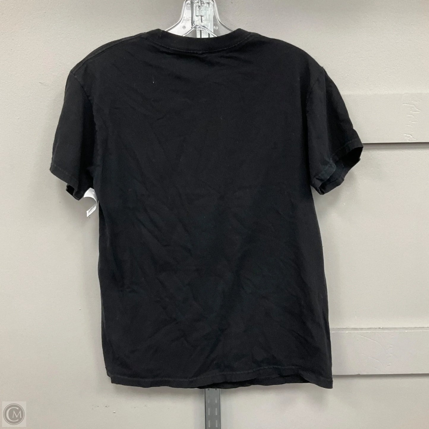 Top Short Sleeve Basic By Clothes Mentor In Black, Size: M