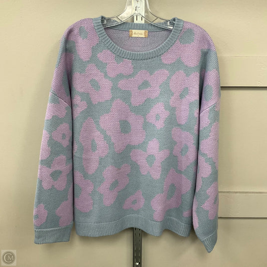 Sweater By Altard State In Blue & Purple, Size: S