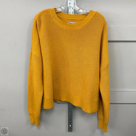 Sweater By Duluth Trading In Orange, Size: Xl