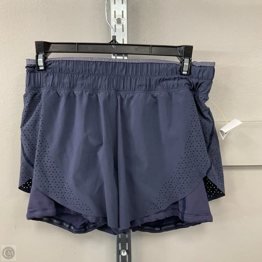 Athletic Shorts By Lululemon In Blue, Size: 6