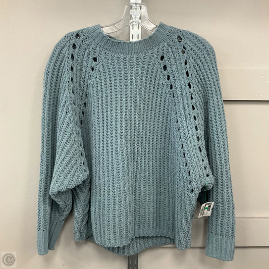 Sweater By Rag Poets In Blue, Size: Xs