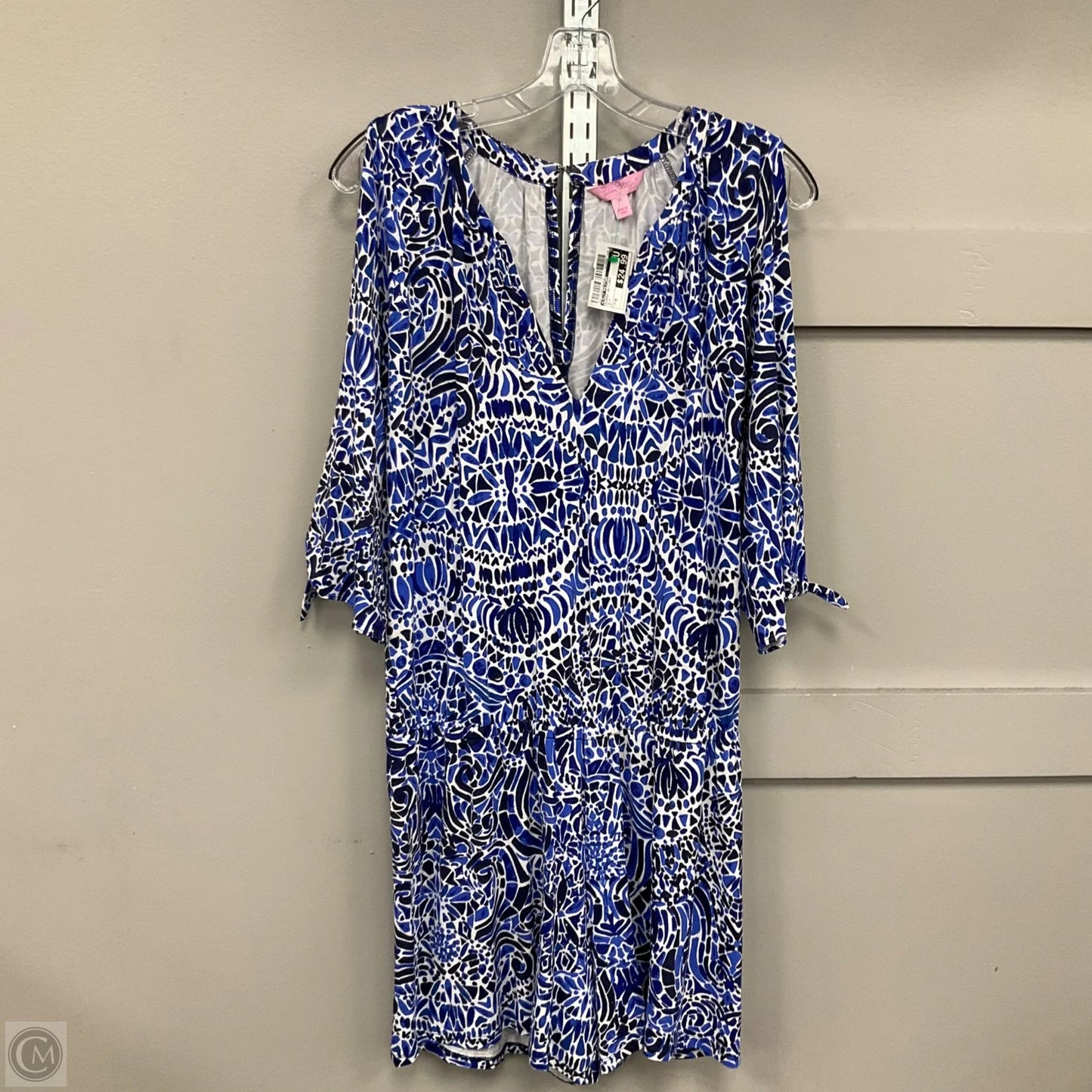 Romper Designer By Lilly Pulitzer In Blue, Size: M