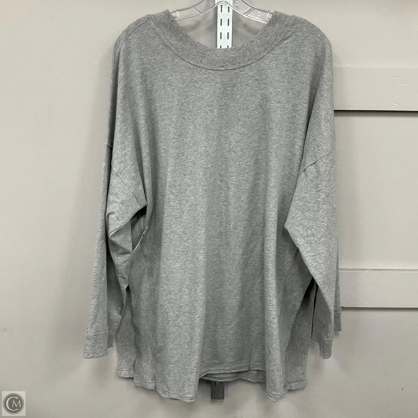 Top Long Sleeve By Free People In Grey, Size: L