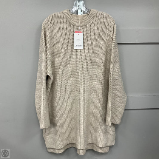 Dress Sweater By The Frolic In Tan, Size: 10