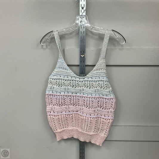 Top Sleeveless By Dex In Multi-colored, Size: M