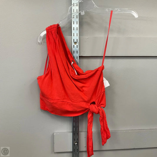 Top Sleeveless By Free People In Red, Size: M