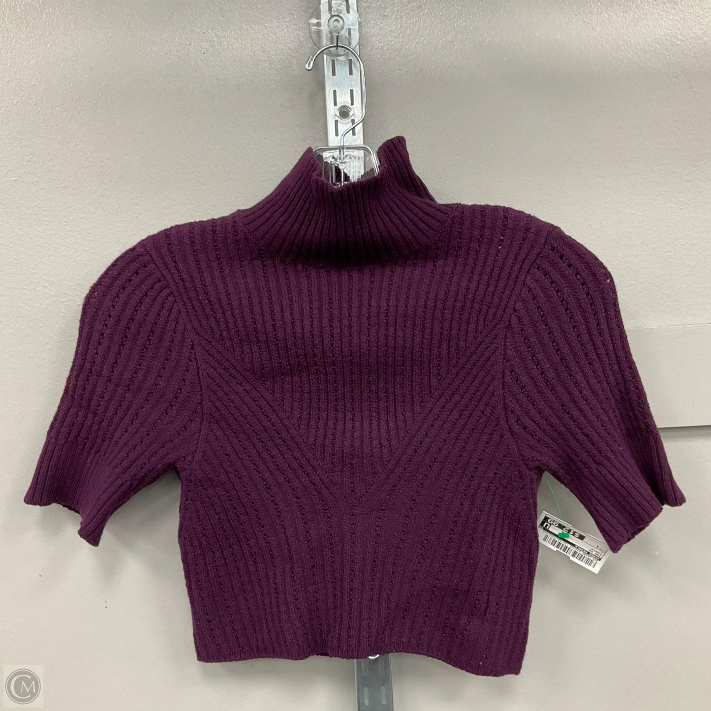 Top Short Sleeve By Free People In Purple, Size: S