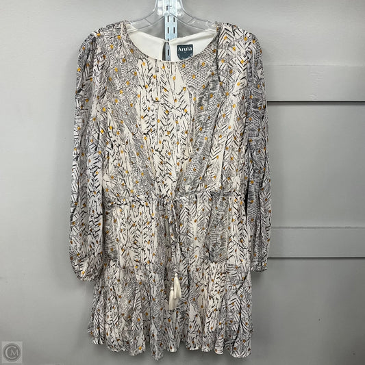 Dress Casual Midi By Arula In Cream, Size: Xl
