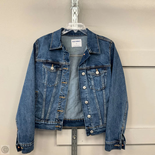 Jacket Denim By Old Navy In Blue Denim, Size: Xs
