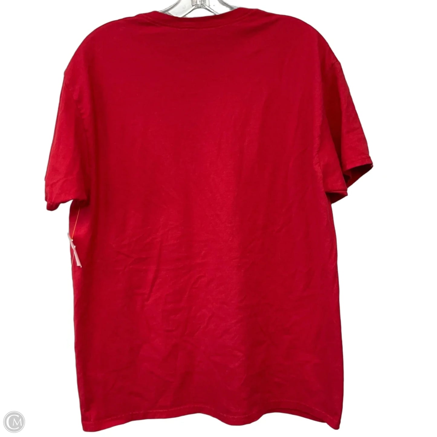 Top Short Sleeve Basic By Fruit Of The Loom In Red, Size: L
