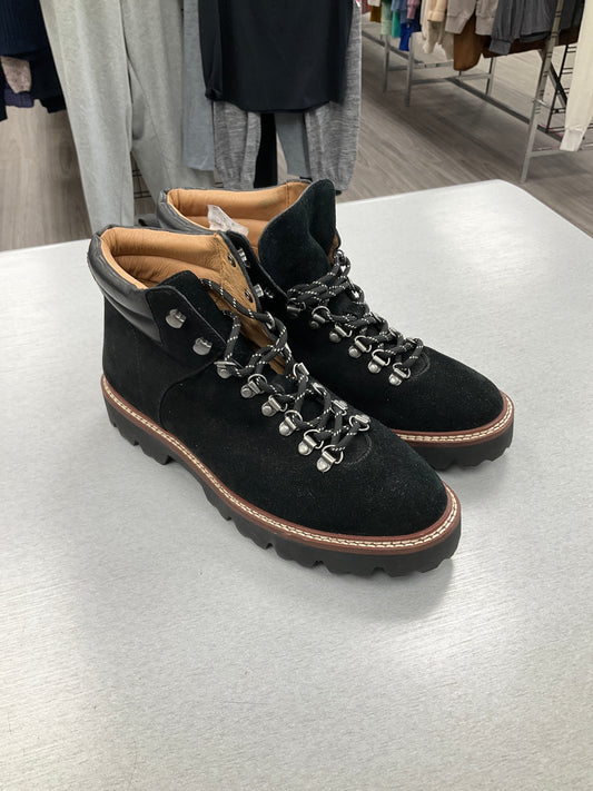 Boots Hiking By Madewell In Black, Size: 8.5