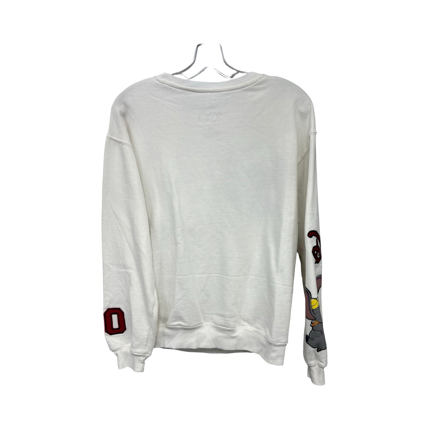 Sweatshirt Crewneck By Disney Store In Beige, Size: S