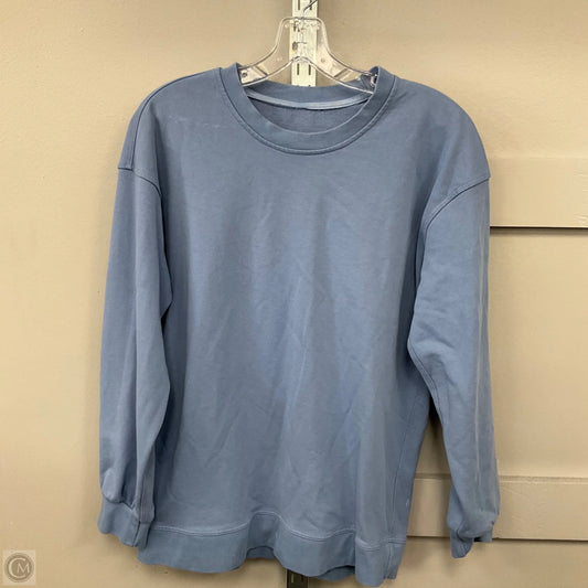 Sweatshirt Crewneck By Lululemon In Blue, Size: S