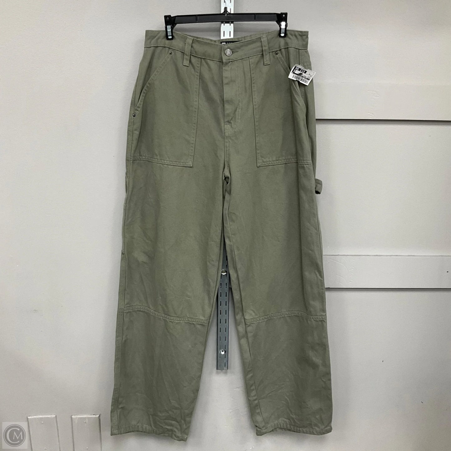 Pants Cargo & Utility By ASOS In Green, Size: 10