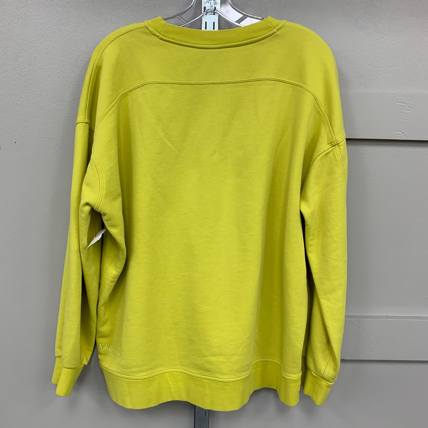 Sweatshirt Crewneck By Lululemon In Yellow, Size: L