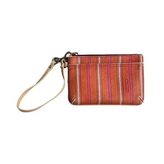 Wristlet Designer By Coach, Size: Small