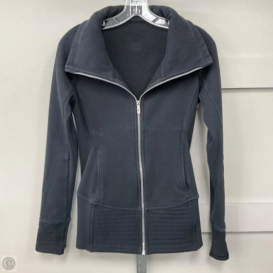Sweatshirt Collar By Lululemon In Black, Size: 4