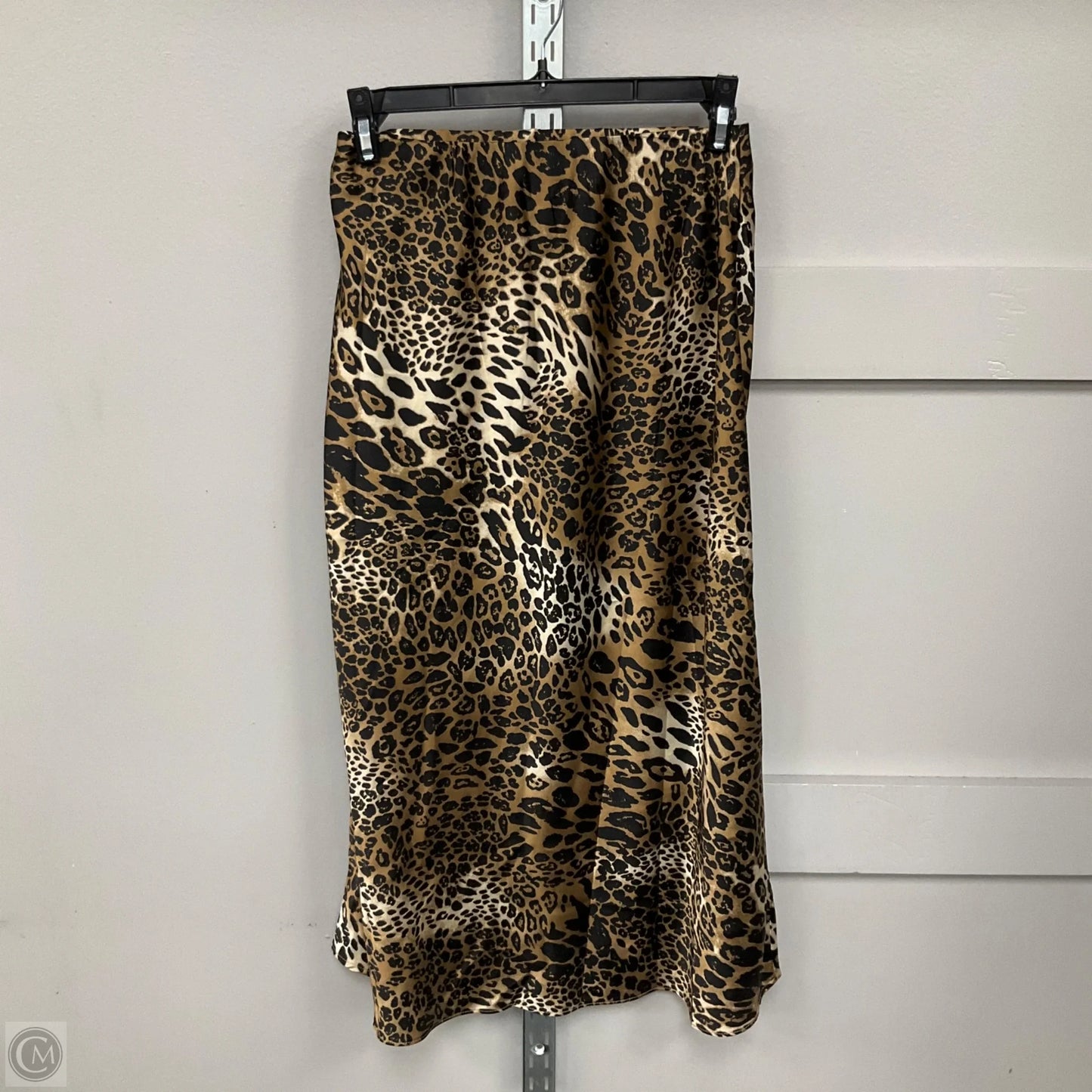 Skirt Midi By Francesca's In Animal Print, Size: S