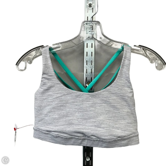 Athletic Bra By Lululemon In Grey, Size: 8