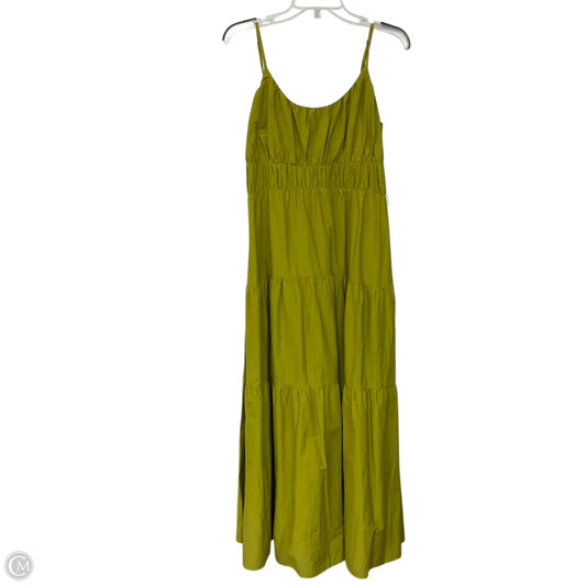 Dress Casual Maxi By Express In Green, Size: M