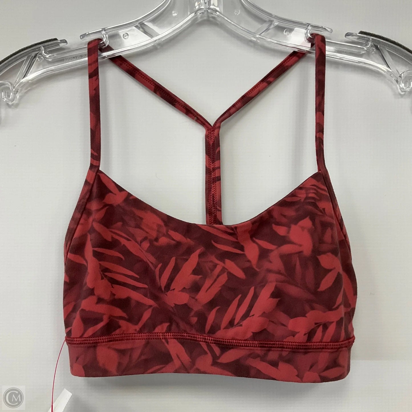 Athletic Bra By Lululemon In Red, Size: 2