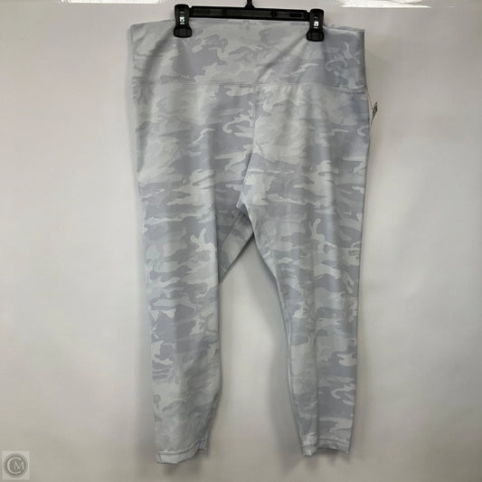 Athletic Leggings By Lululemon In Camouflage Print, Size: 20