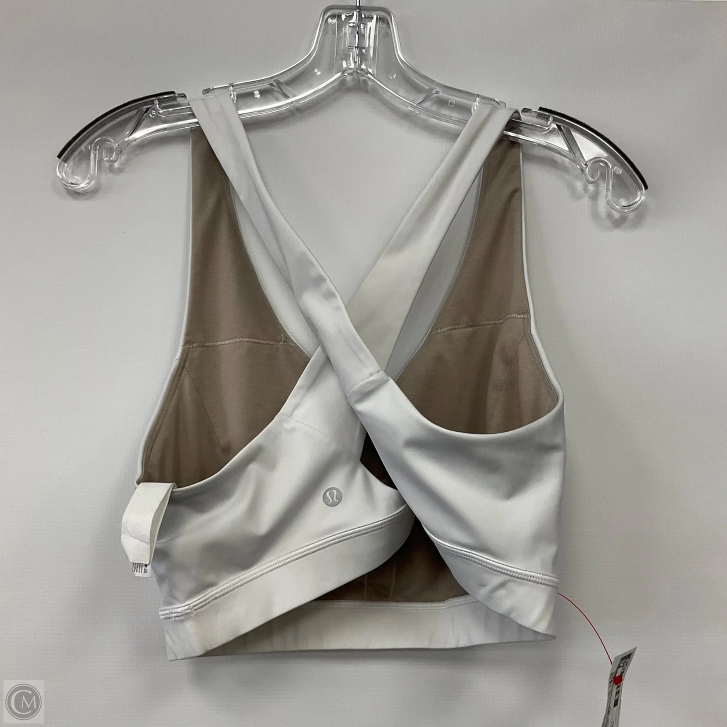 Athletic Bra By Lululemon In White, Size: 12