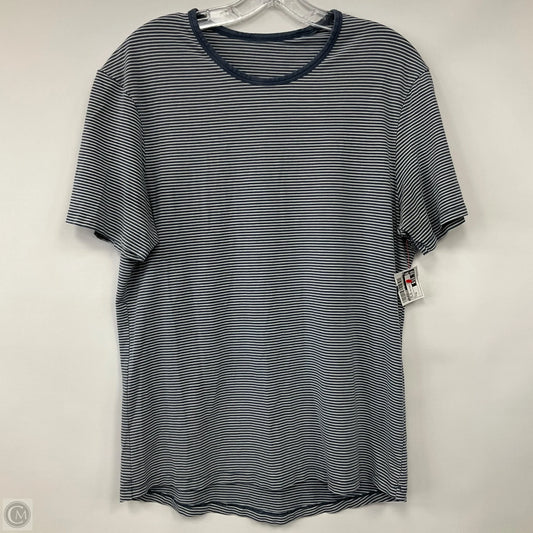 Top Short Sleeve By Lululemon In Striped Pattern, Size: S