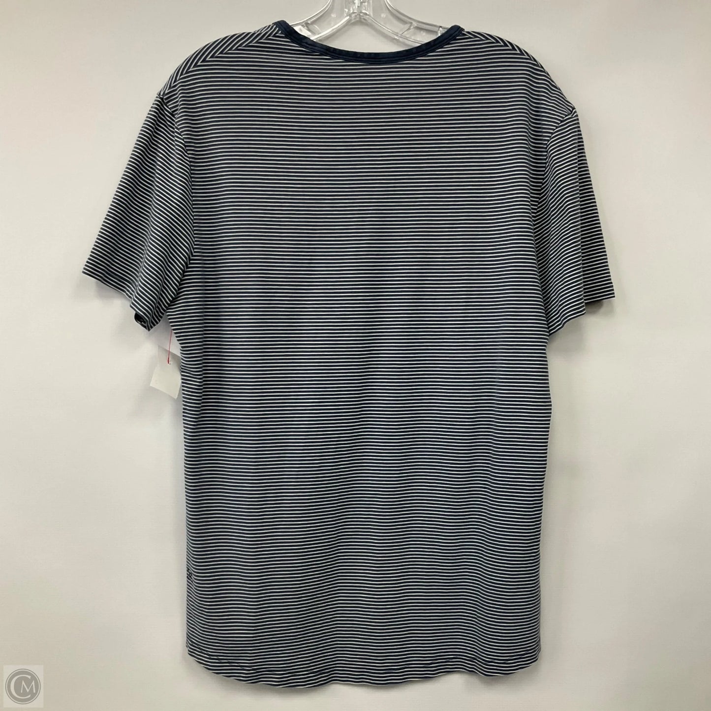 Top Short Sleeve By Lululemon In Striped Pattern, Size: S