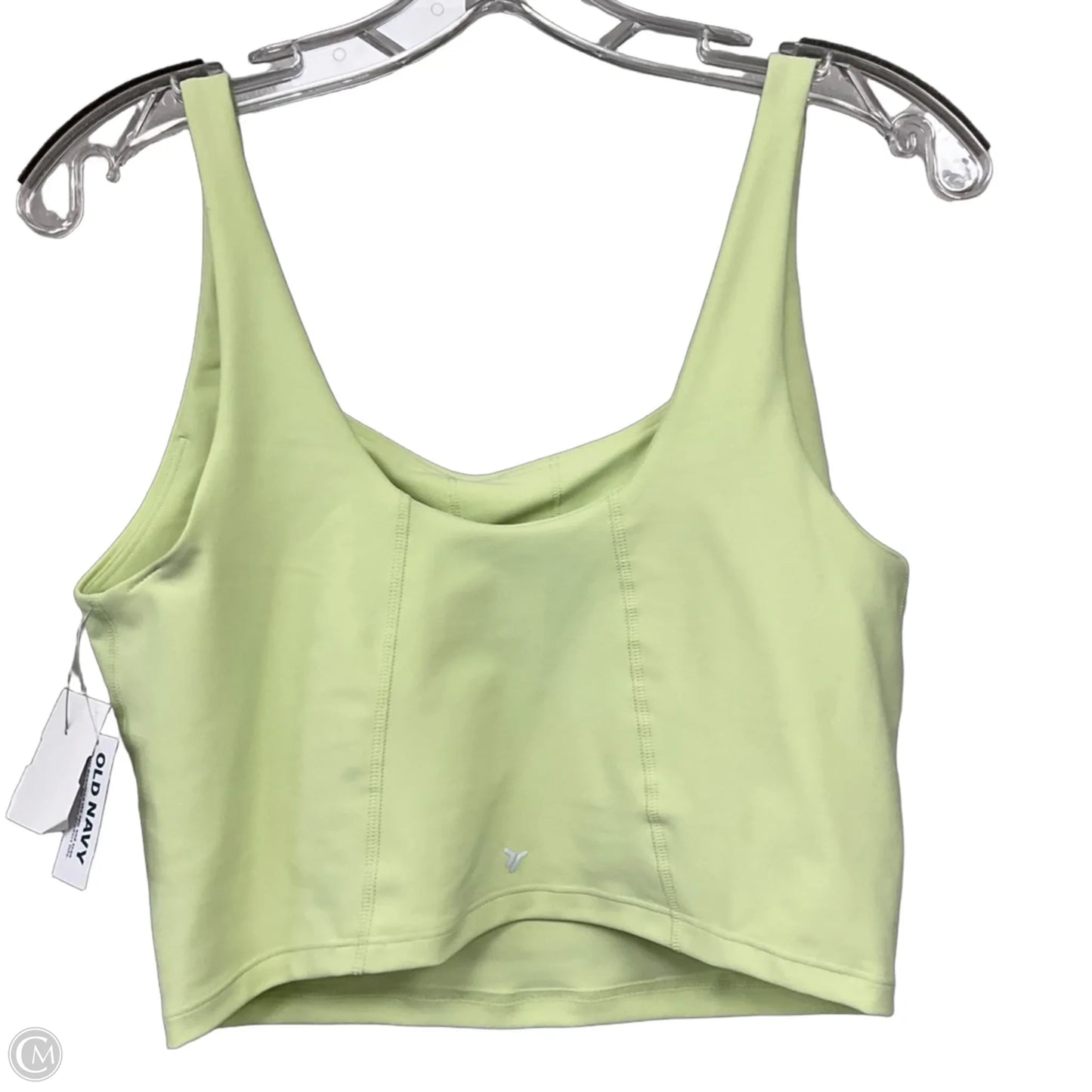 Athletic Tank Top By Old Navy In Green, Size: L