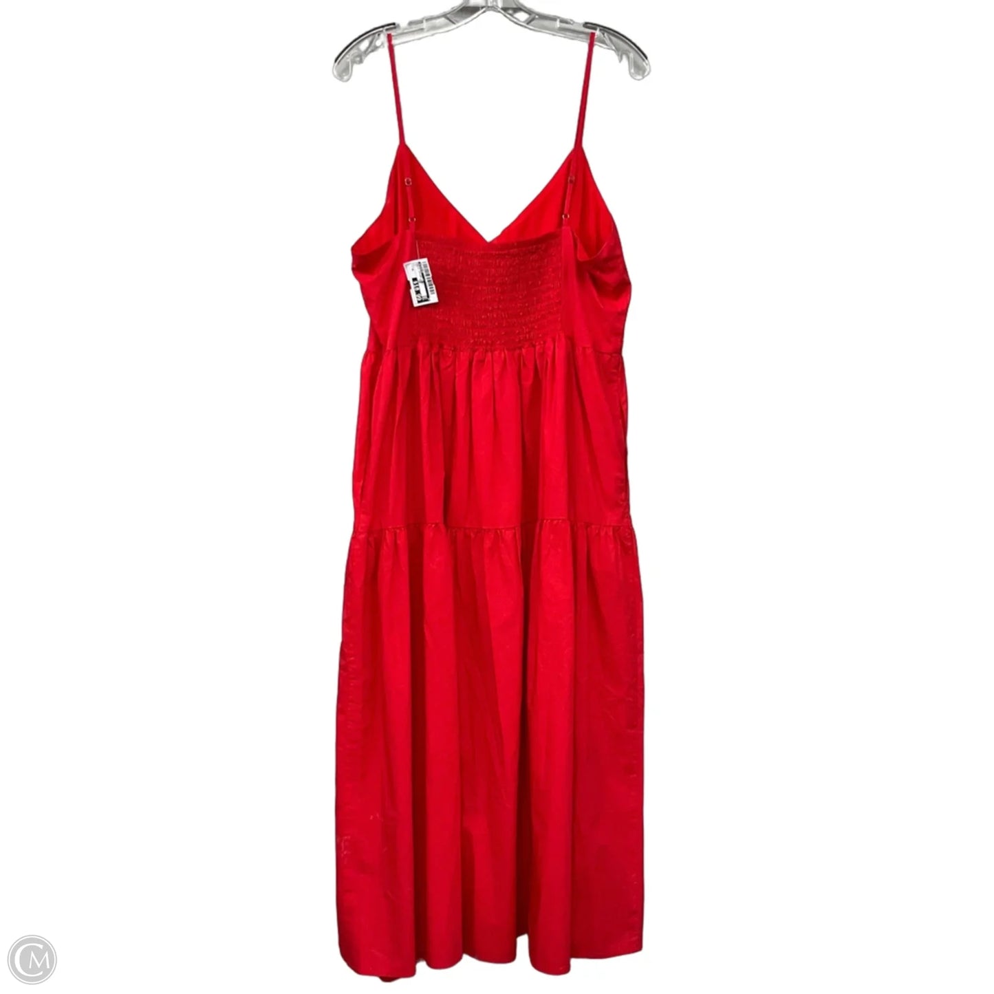 Dress Casual Maxi By Evereve In Red, Size: Xl