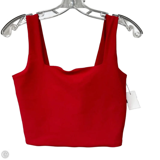 Athletic Tank Top By Ypb In Red, Size: M
