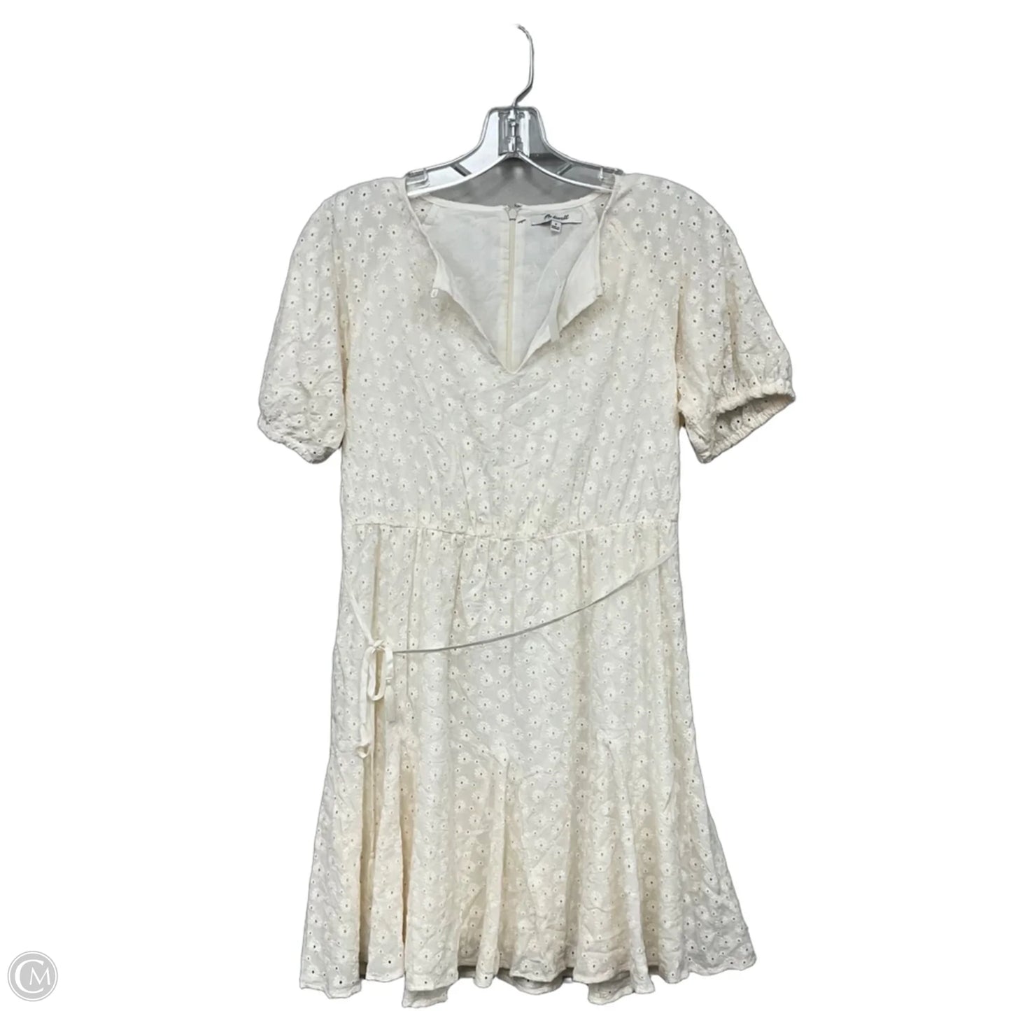 Dress Casual Midi By Madewell In Cream, Size: 0