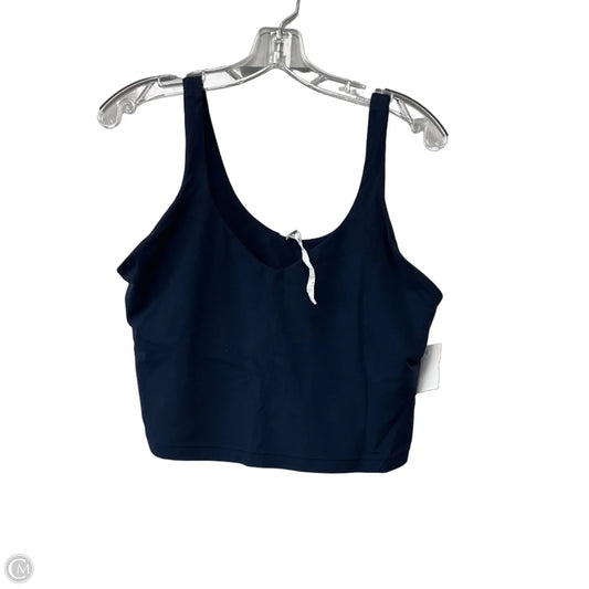 Athletic Tank Top By Lululemon In Navy, Size: 14