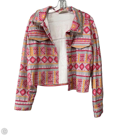 Jacket Other By Savanna Jane In Multi-colored, Size: M