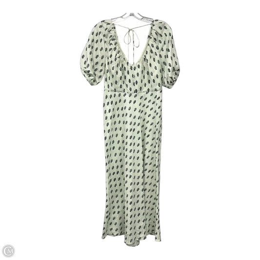 Dress Casual Maxi By Banana Republic In Green, Size: 4